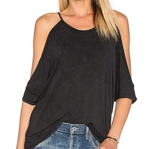 Burnout Cold Shoulder Tank